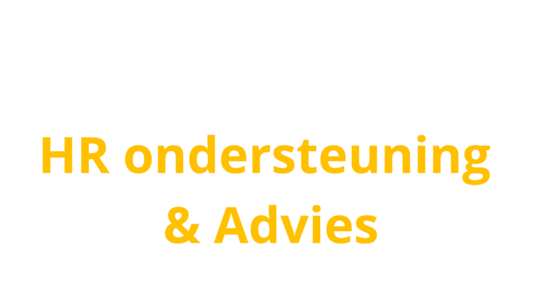 HR ondersteuning & advies